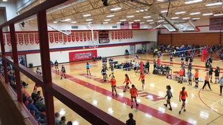 Osa picks up the 25-12 win against Orange