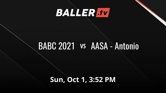 Things end all tied up between BABC 2021 and AASA - Antonio