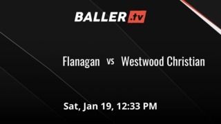 Flanagan takes Westwood Christian to the woodshed in 2-0 shutout victory