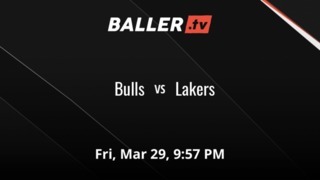 Bulls vs Lakers