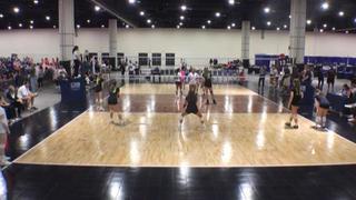 Things end all tied up between Miami Elite 14 Scott (FL) and UNION 14-1 Asics (PR)