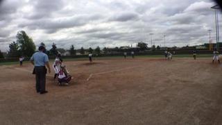 Things end all tied up between Peoria Sluggers 16U Gold and Midwest USSSA Pride