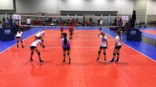 Volitude 14-1 wins 3-0 over A4 Volley 14G-Camille