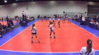 A4 Volley 14G-Camille wins 2-1 over Goldenwest 14 Black