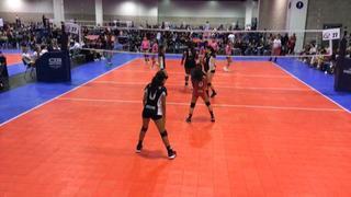 Things end all tied up between New Wave 16s Gold and Club Solano 16 Maroon