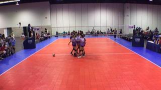 A4 Volley 14G-Camille wins 2-0 over Bakersfield 14-Pink
