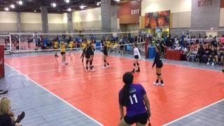 It's a wash between AZ Sky 18N (AZ) (21) and Fever Volleyball (67), 1-1