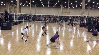 Things end all tied up between A4 Volley18Purple Paul and AZ REV 18 Premier