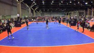 Things end all tied up between Chicago Elite 13 United and Metro VBC 132 Lasher