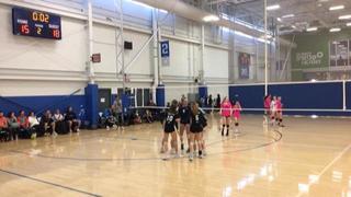 Prime Time 14 Blue wins 2-0 over Kokoro Volleyball 14-1