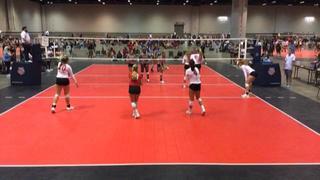 Mobile Storm 18 National Black 1 Ga Adrenaline Volleyball Club 0