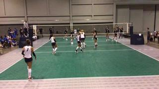 Things end all tied up between GAINESVILLE JUNIORS 16 ELITE and EVA 16 Elite