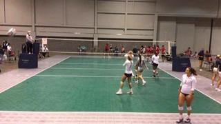 Alpine Volleyball Academy 18-1 defeats OT 18 O Jenn, 2-1