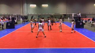 California Volleyball Club 16 wins 3-0 over LEGACY-TAMPA 16