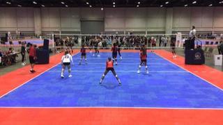 Things end all tied up between BVA 13s Alyssa - AAU and OT 13 O Omi
